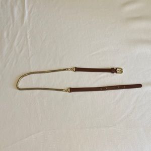 J.McLaughlin Brown leather belt Size Large